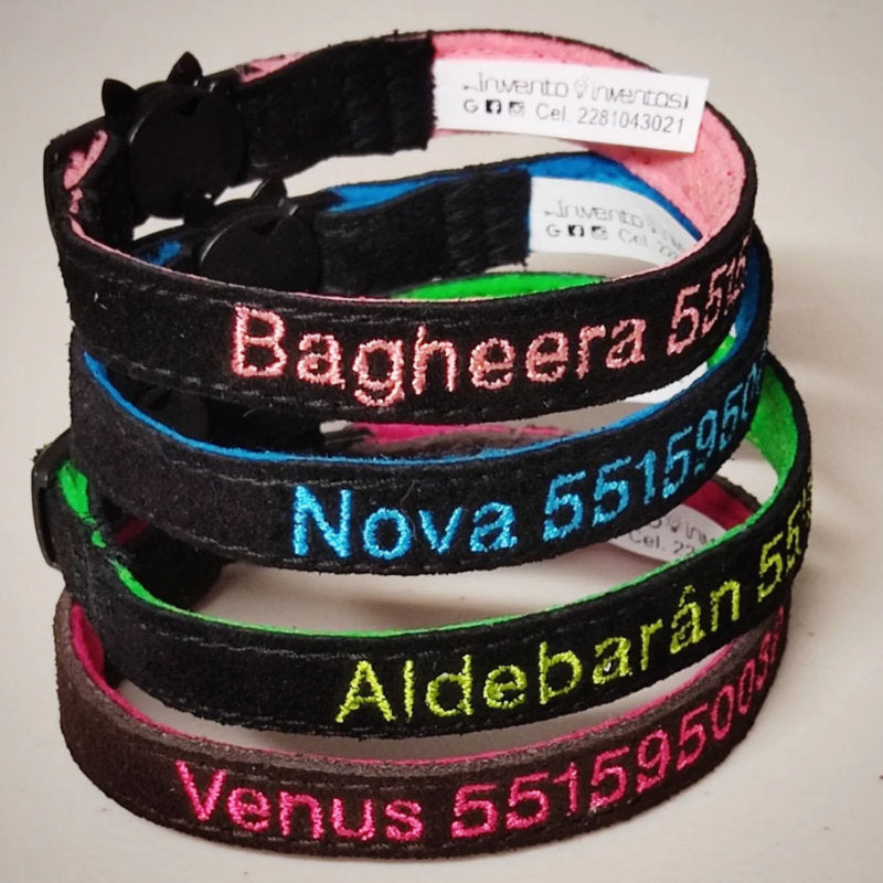 Collar Gamuza Gato