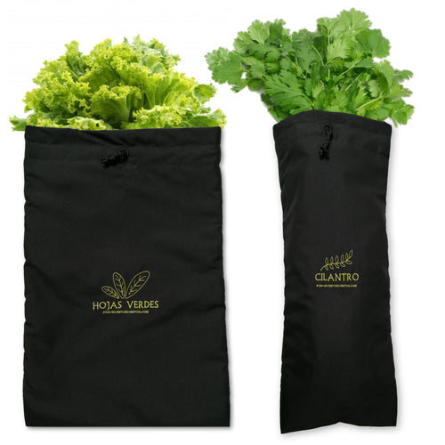 Bolsa de Conservación para Hierbas y Hojas Verdes (20 Días de Frescura)