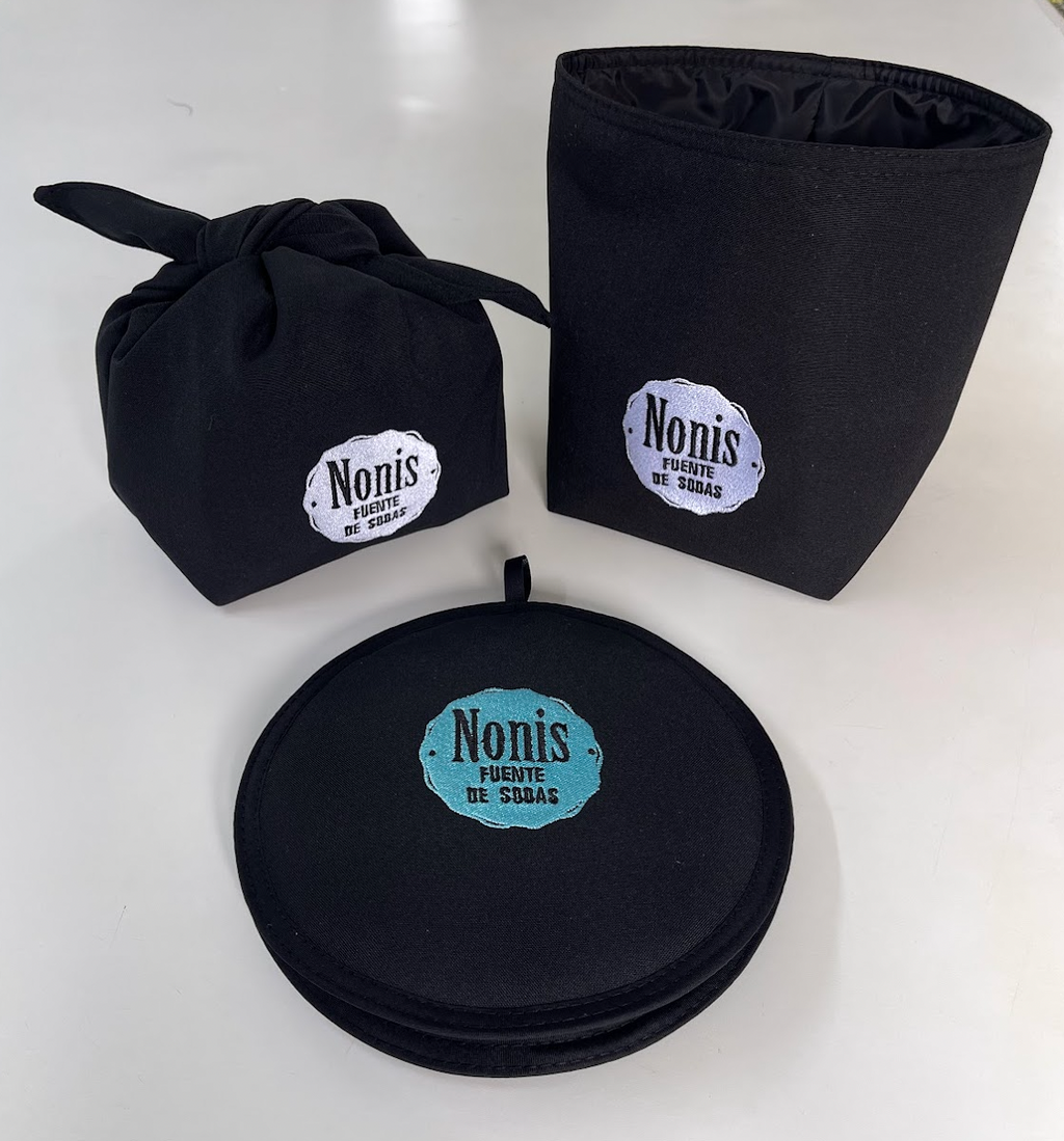 Box Antimanchas Impermeable para Pan y Botana - Bordado con Logotipo (PRECIO POR PIEZA)