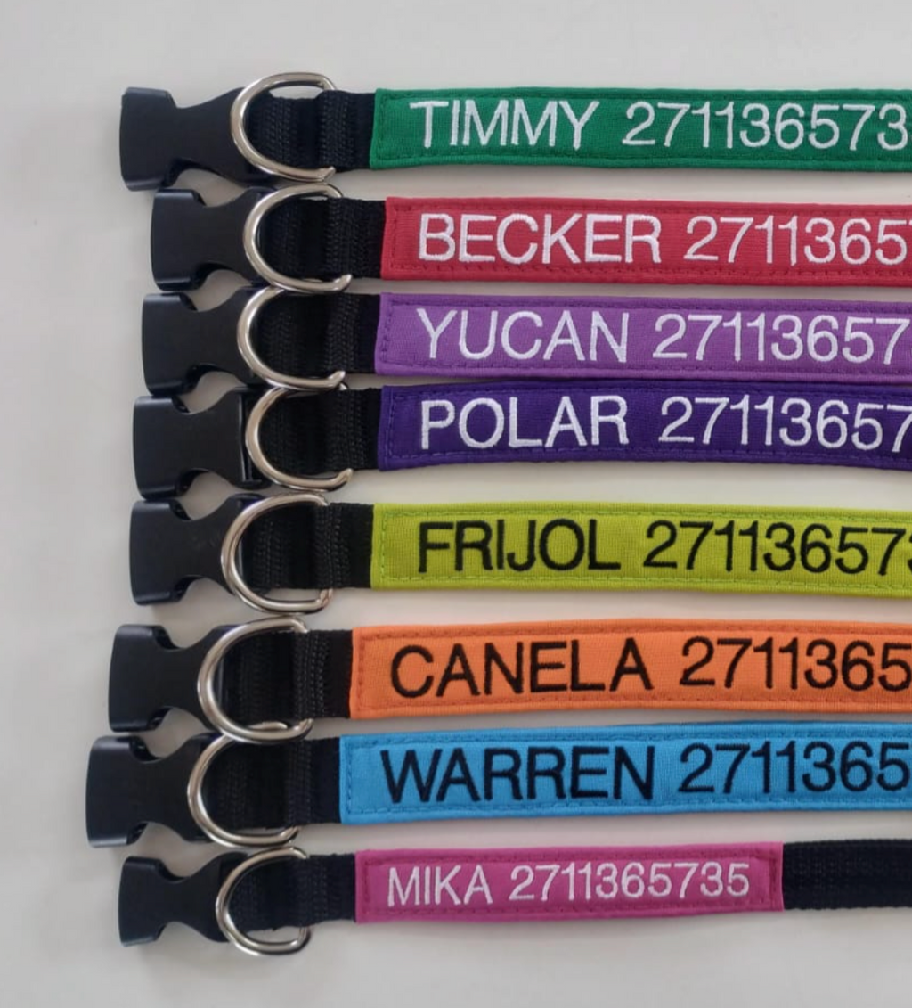 Collar Tela Perro