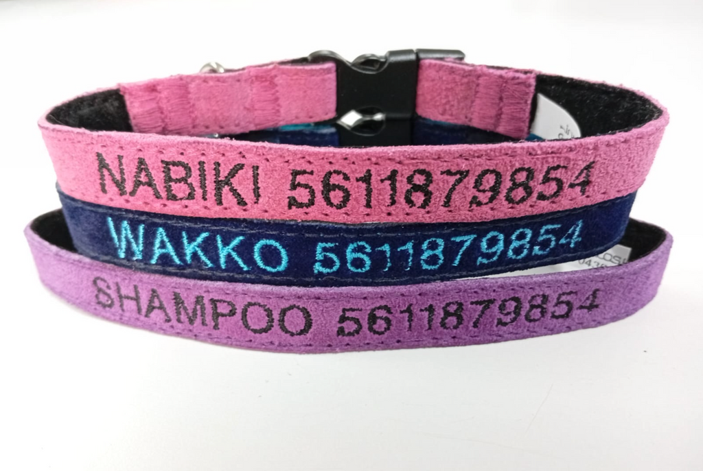 Collar Mini Gamuza Perro