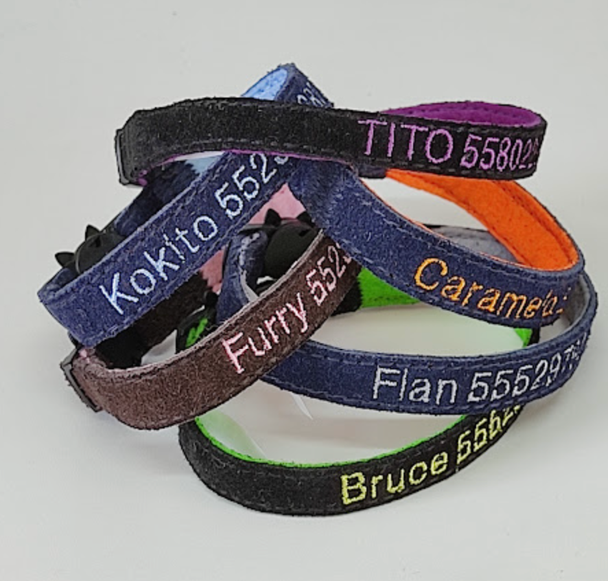 Collar Gamuza Gato