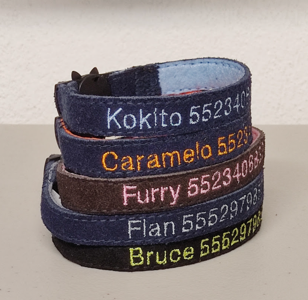 Collar Gamuza Gato