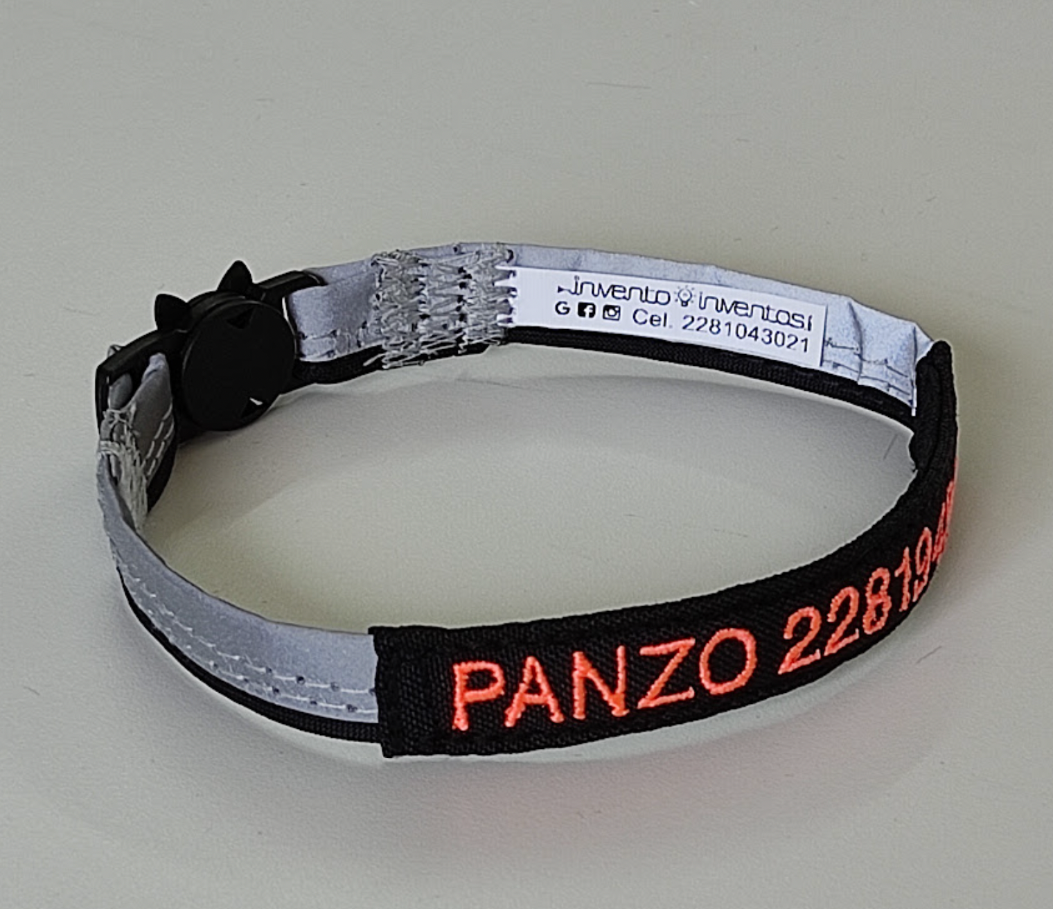 Collar Reflejante Gato