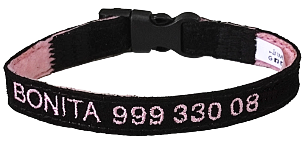 Collar Mini Gamuza Perro