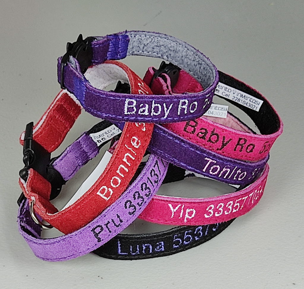 Collar Gamuza Gato