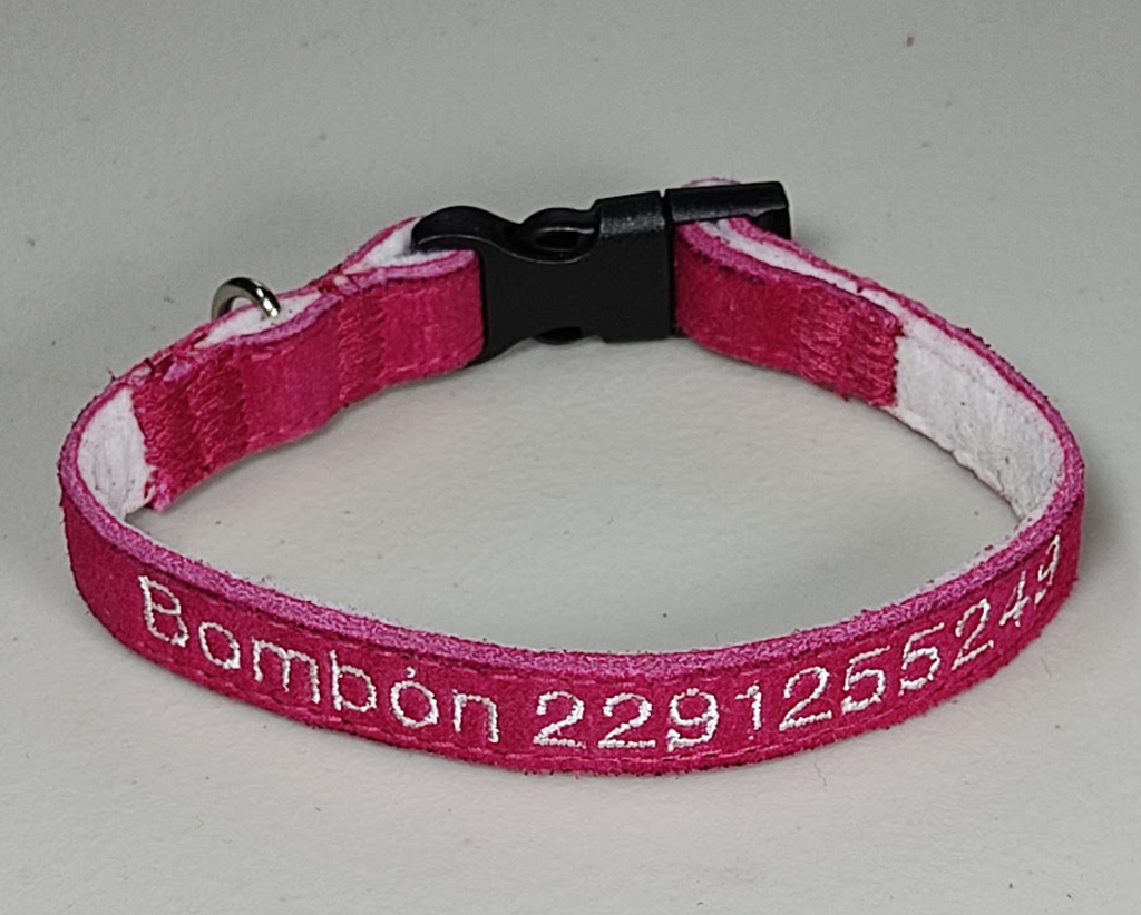 Collar Mini Gamuza Perro