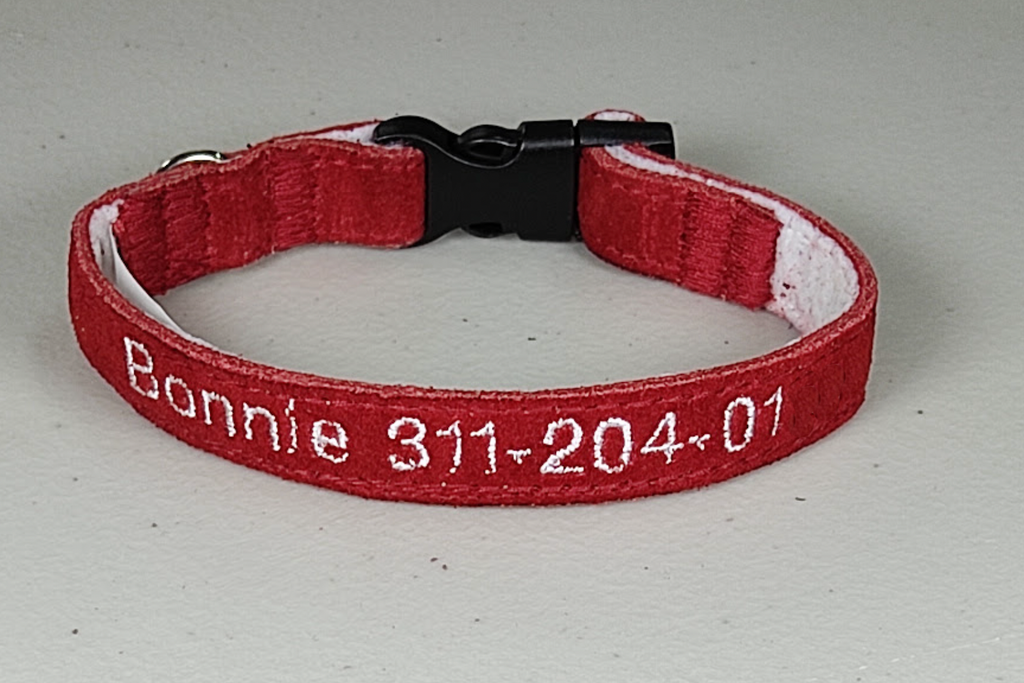 Collar Mini Gamuza Perro