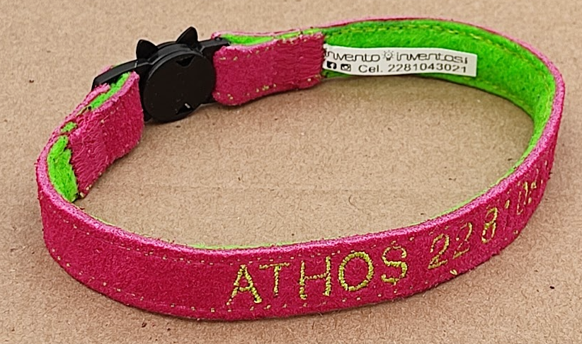 Collar Gamuza Gato