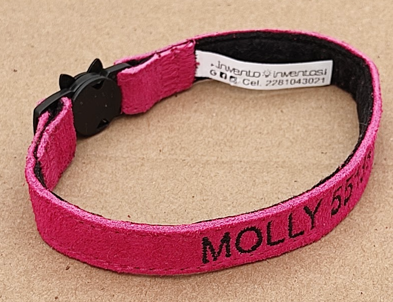 Collar Gamuza Gato