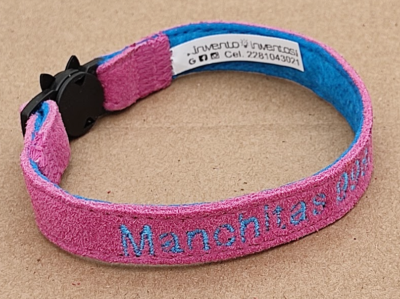Collar Gamuza Gato