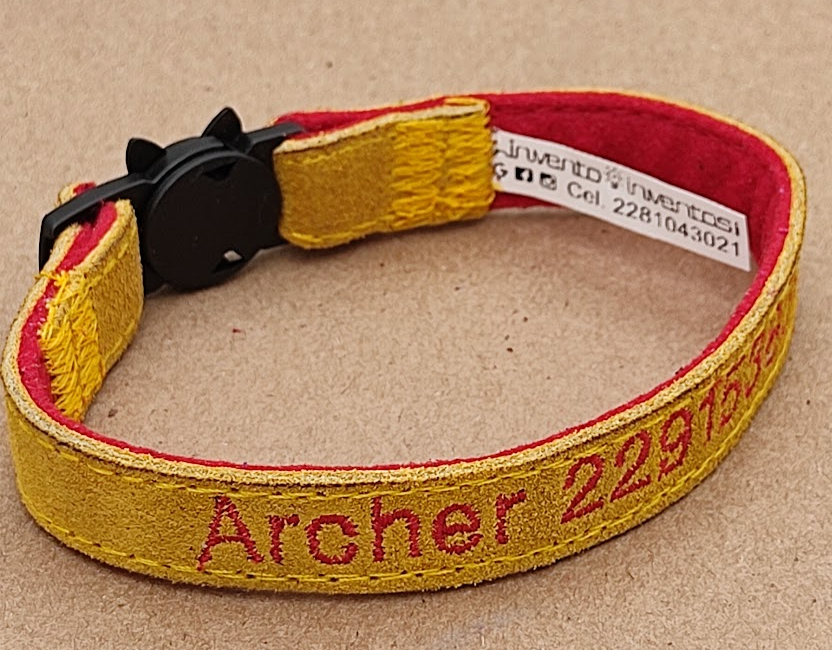 Collar Gamuza Gato