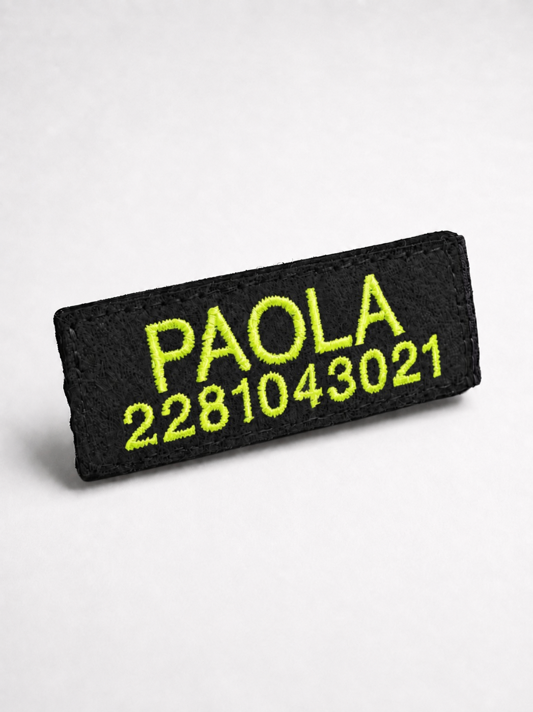 TacTag™ – Identificador Intercambiable para Perros