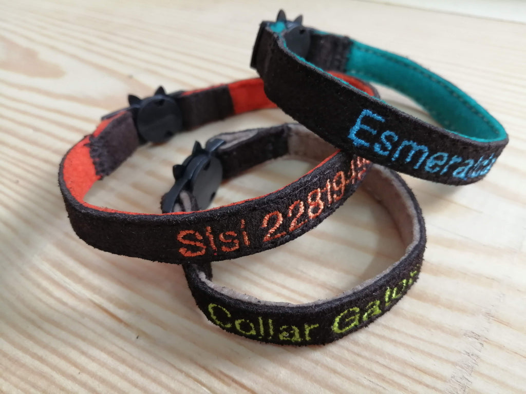 Collar Gamuza Gato