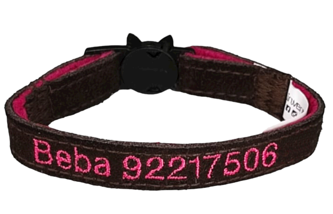 Collar Gamuza Gato