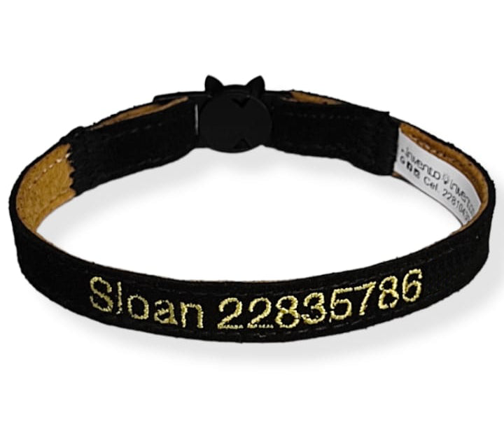 Collar Gamuza Gato