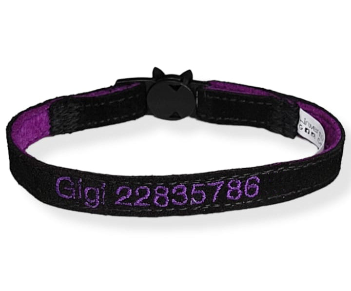 Collar Gamuza Gato
