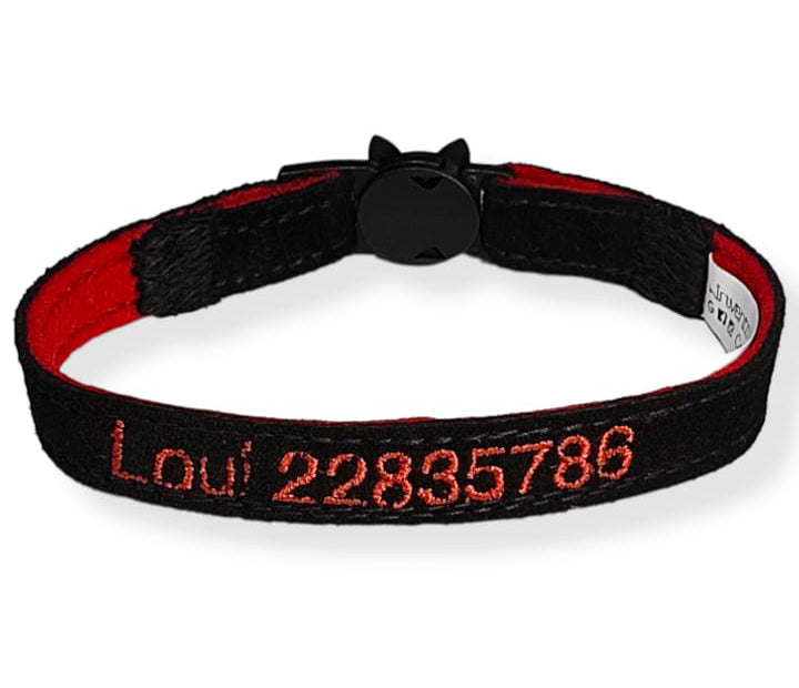 Collar Gamuza Gato