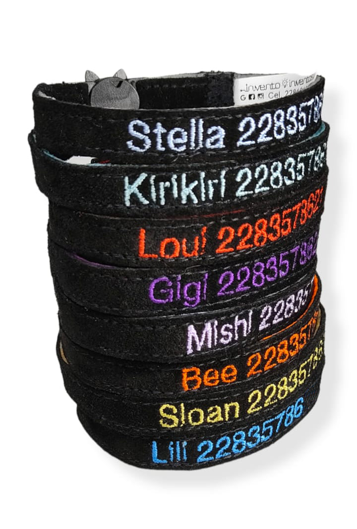 Collar Gamuza Gato