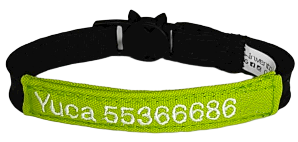 Collar Tela Gato