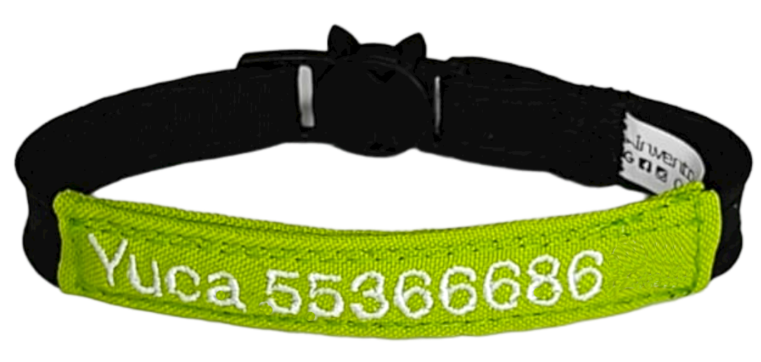 Collar Tela Gato